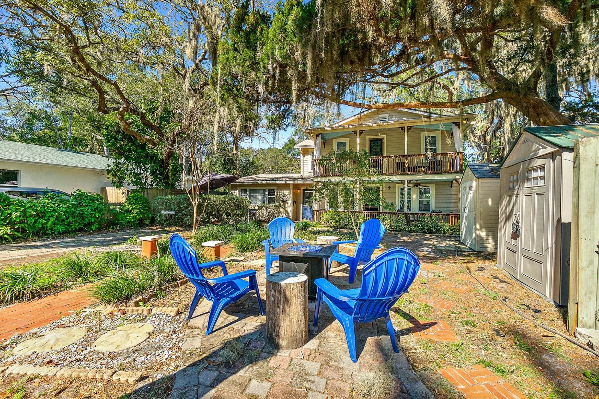 Вилла Fullerwood Park Retreat, 5 Min To Downtown, Sleeps 6 Сент-Огастин Экстерьер фото